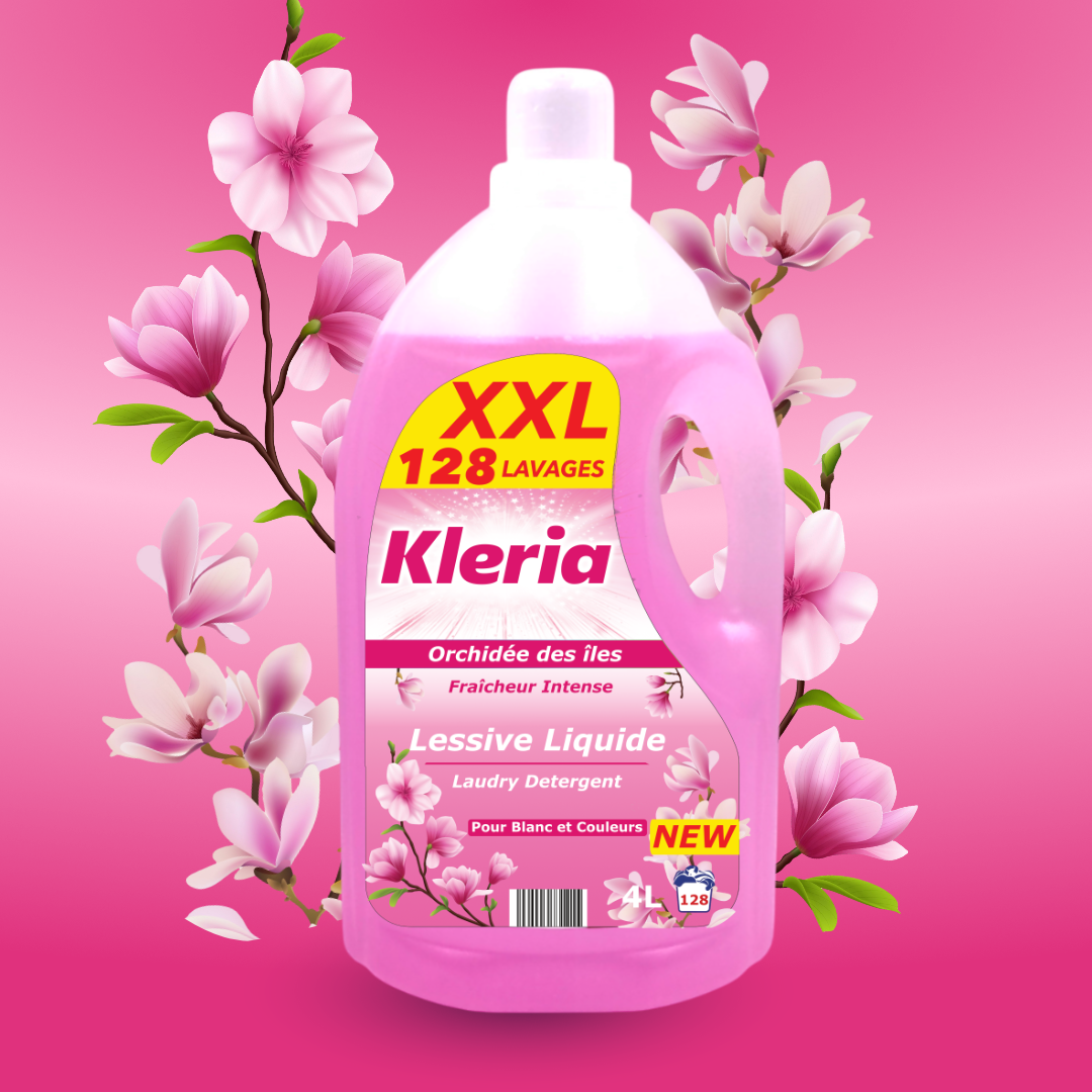 marketing lessive 4l floral