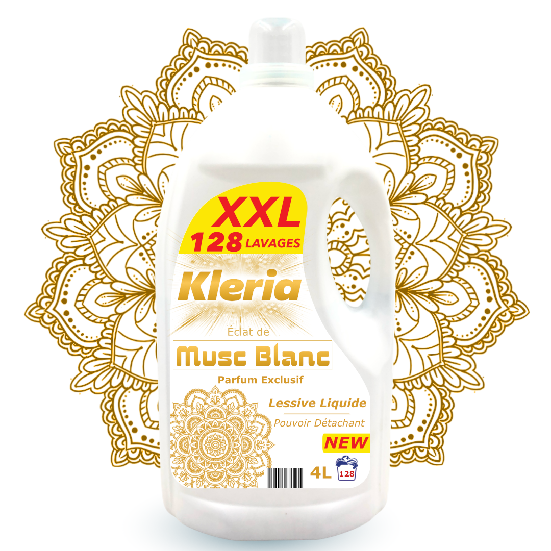 marketing lessive 4l musc blanc